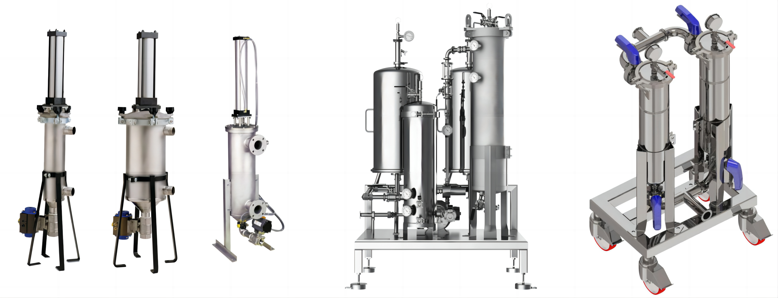 Industrial Skid Filtration Systems-Mobile Filter Skid