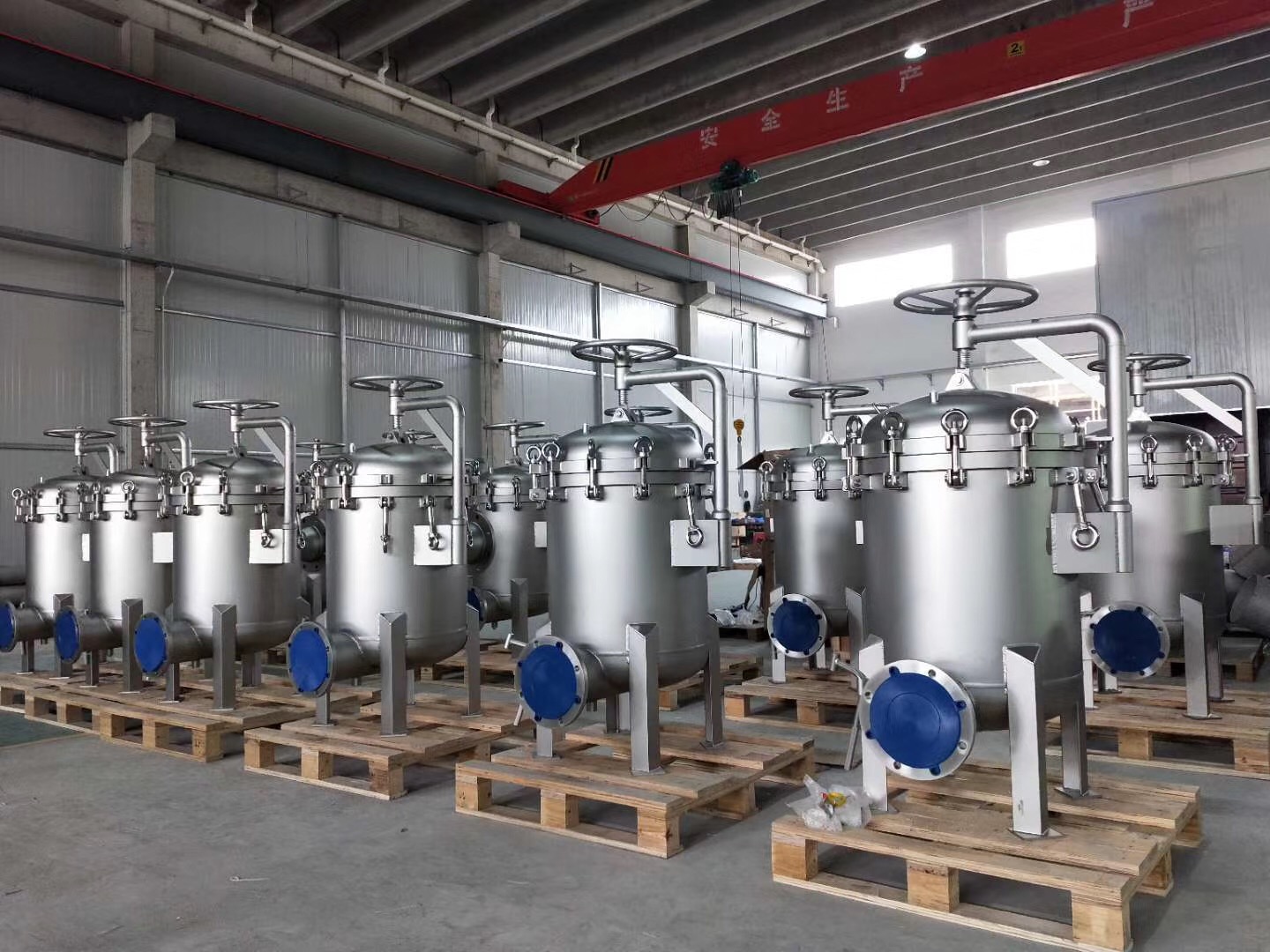  automatic self-cleaning filters forDesalination Plant 