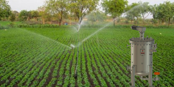 automatic self-cleaning agricultural irrigation filters