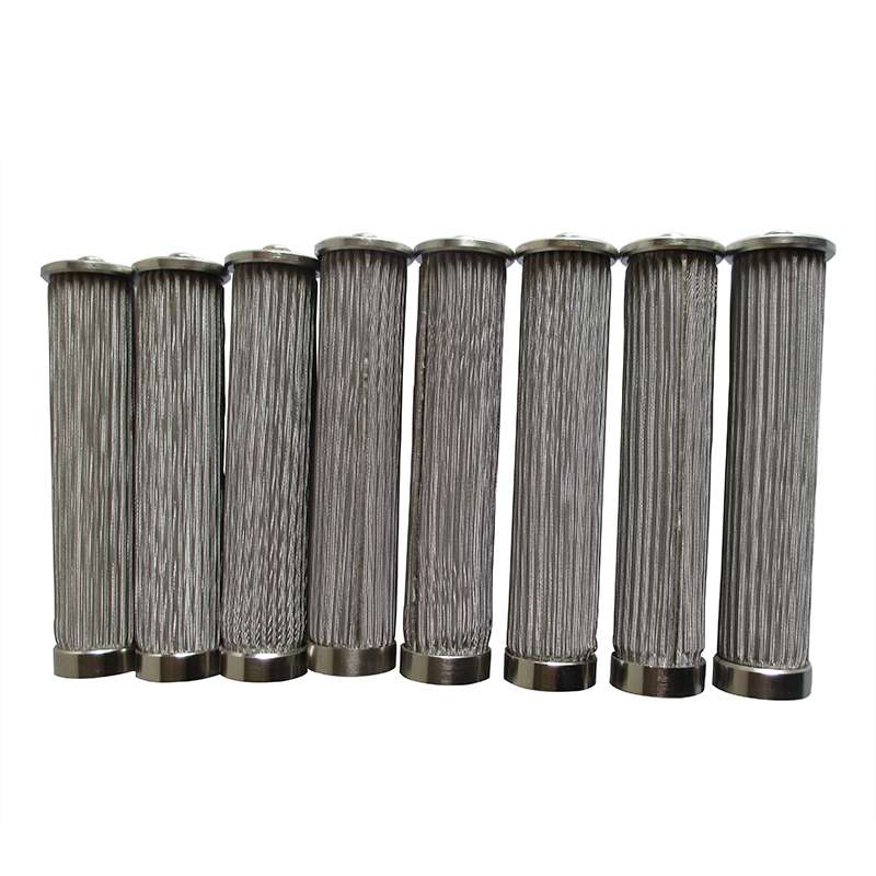 Pleated wire mesh filter strainers custom hot sales