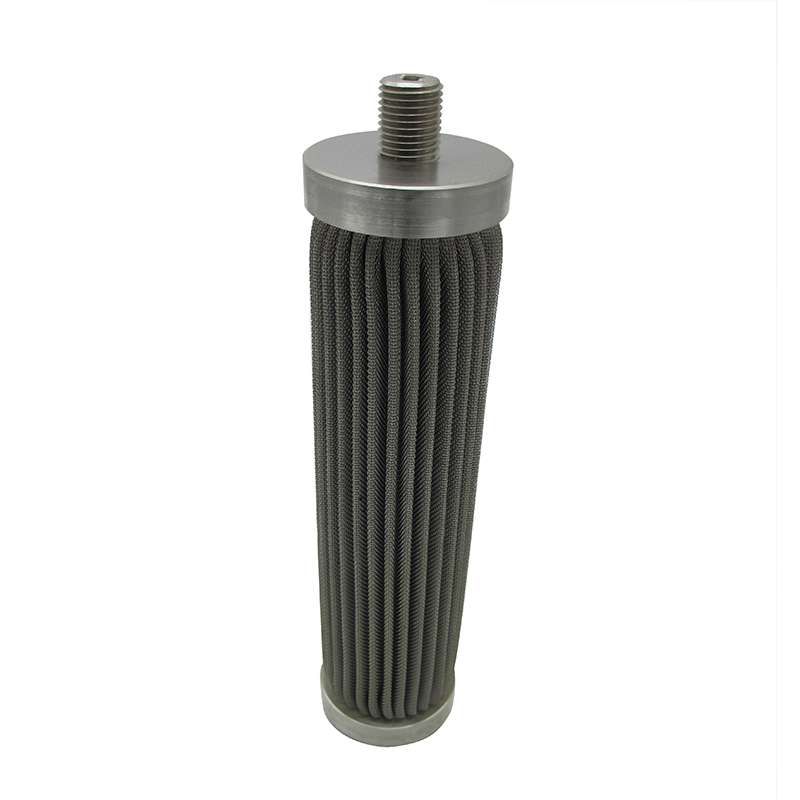 stainless steel pleated strainer element
